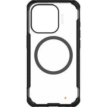EFM Cayman Case with D3O BIO for iPhone 15 Pro - Clear Black